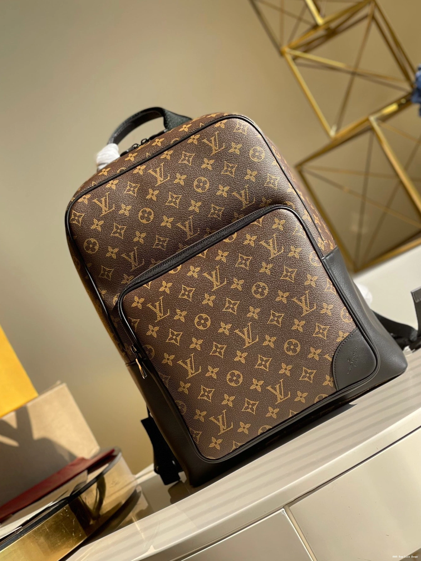 Aaa replica bags BACKPACK VUITTON LOUIS DEAN 0719